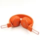 Накладні Bluetooth стерео навушники НЯ X2 Orange - зображення 5