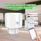 Міні Wi-fi смарт розетка Tuya Smart 16A з функцією лічильника підрахунку споживання електрики - зображення 6