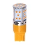Светодиодная лампа 7440 T20 W21W W3x16d 35SMD 3030 12V с обманкой Жёлтая Avtoexpect (74220) - изображение 3
