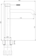 Смеситель-кран для раковины IMPRESE Brenta ZMK091908011 - изображение 2