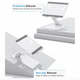 Подставка для ноутбука OMOTON Laptop Stand Silver (LA06) - изображение 6