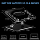 Подставка для ноутбука Lpoake Laptop Stand Transparent (L-PB3) - изображение 5
