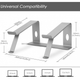 Подставка для ноутбука Sendowtek Laptop Stand Gray (FG-147) - изображение 3