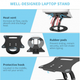 Подставка для ноутбука JZBRAIN Laptop Stand Black - изображение 3