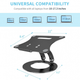 Подставка для ноутбука JZBRAIN Laptop Stand Black - изображение 4