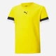 Дитяча футболка для хлопчика Puma Teamrise Jersey Jr 70493807 134-140 см Cyber Yellow-Black-White (4063699208771) - зображення 1