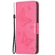 Чохол-книжка з малюнком UniCase Butterfly Pattern для Nokia G21 / G11 - Rose - зображення 2