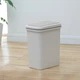 Відро для сміття MVM з кришкою BIN-04 10 л Сіре (BIN-04 10L GRAY) - изображение 3