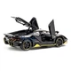Машинка Lamborghini Centenario LP770 игрушка металлическая коллекционная моделька детская 1:32 Черный (4951092) - зображення 4