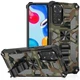 Чехол Military Shield для Xiaomi Redmi Note 11 / Note 11S бампер противоударный с подставкой Khaki - изображение 1