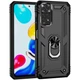 Чехол Shield для Xiaomi Redmi Note 11 / Note 11S Бампер противоударный Black - изображение 3