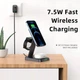 Док-станция Acefast 3в1 Magnetic Wireless Charging Stand MagSafe|15W Max|для iPhone 12-13/Apple Watch/AirPods - изображение 8