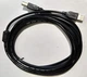 Кабель перехідник USB-принтер 3м чорний - зображення 2