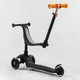 Детский трехколесный самокат-велобег Best Scooter PL-209 3 в 1 с сиденьем и родительской ручкой, Черно-оранжевый - изображение 5
