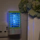Лампа от комаров Night Lamp Бело Зелёная антимоскитная электрическая ловушка от сети - изображение 3