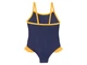 Купальник слитный с рюшами для девочки Lupilu LYCRA® 348073 098-104 см (2-4 years) темно-синий - изображение 4