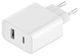 Сетевое зарядное устройство Xiaomi Mi 33W USB + Type-C BHR4996GL White - изображение 1