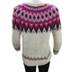 Жіночий свитер H&M у вінтажному стилі ретро 90-х років Fair isle масивного трикотажу - зображення 4