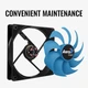 Вентилятор AeroCool Motion 12 Plus 120мм, 3-pin, Molex - изображение 4