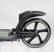 Самокат двухколесный Best Scooter с фарой и амортизацией от 6 лет черный с салатовым L-22066 - изображение 6