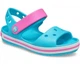 Детские сандалии Crocs Crocband Sandal Kids р 23 темно-бирюзовый/розовый 12856 - изображение 5