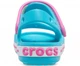 Детские сандалии Crocs Crocband Sandal Kids р 23 темно-бирюзовый/розовый 12856 - изображение 12