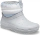 Зимние дутики Crocs Classic Neo Puff Shorty Boot 41 Серый/голубой 207311 - изображение 10