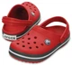 Дитячі сабо Crocs Kids' Crocband™ Clog 26 Червоний/сірий 204537 - зображення 5