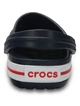 Дитячі сабо Crocs Kids' Crocband™ Clog 25 Темно-синій/червоний 204537 - зображення 6