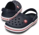 Дитячі сабо Crocs Kids' Crocband™ Clog 25 Темно-синій/червоний 204537 - зображення 7
