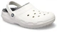 Жіночі сабо з хутром CROCS Classic Lined Clog 38 білий/сірий 203591 - зображення 10