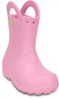 Детские резиновые сапоги (дождевики) Crocs Handle It Rain Boot Kids 28 светло розовый 12803 - изображение 7