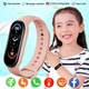 Смарт часы FitPro Smart Band M6 фитнес розовый - изображение 3