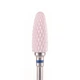 Фреза керамічна Nail Drill для зняття гель-лаку (Кукурудза), 610 362 рожева синя насічка - зображення 1
