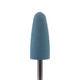 Фреза силиконовая Nail Drill для шлифовки и полировки ногтей (Пуля длинная) 824 BLU, голубая. - изображение 2