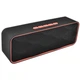 Портативная беспроводная Bluetooth колонка MegaBass SC-211 на аккумуляторе FM радио Черно-розовый - изображение 2