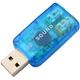 Звуковая плата Dynamode USB 6(5.1) blue (USB-SOUNDCARD2.0 blue) - изображение 3