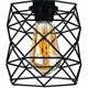 Люстра стельова Light House LS-17193F-1 BK чорна - зображення 2