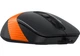 Комплект A4Tech Fstyler Sleek Multimedia Comfort F1010, Black/Orange, клавиатура+мышь, USB - изображение 4
