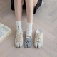 Носки с двумя пальцами Котенок Kiki Sox 36-40 женские белый - изображение 3