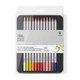 Набор цветных карандашей Winsor & Newton Studio Collection Pencils, 24 цвета, в металлическом пенале - изображение 1