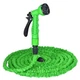 Шланг Magic Hose саморастягивающийся с водным распылителем 7 режимов 52,5 метров 175 ft зеленый - изображение 1