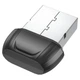Блютуз адаптер USB для комп'ютера, ноутбука Hoco UA18 (10m, Bluetooth 5.0). Black - зображення 8
