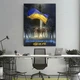 Картина Холстович Руський воєнний корабль іди 90x120 см. Патріотична картина для офісу, вітальні, спальні, інтер'єру - зображення 3