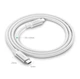 Кабель UGREEN US264 USB Type-C to USB Type-C 60W ABS Cover 3A 1m White (60518) - зображення 2