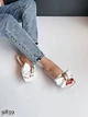 Женские шлёпки Sweet Shoes Эко кожа (9839) 37 24 см Белые - изображение 2