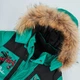 Куртка зимняя для мальчика Bilemi 516619 122 см Зелёный - изображение 4
