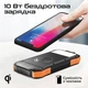 УМБ Promate SolarTank-10PDQi с солнечной панелью 10000 mAh 20 W Power Delivery 10 W Qi Black (solartank-10pdqi.black) - изображение 7