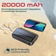 УМБ Promate SolarTank-20PDCi 20000 mAh с солнечной панелью 20W PD USB-C 18W QC 2xUSB-A 10.5W USB-C и Lightning коннекторы Black (solartank-20pdci.black) - изображение 2