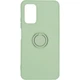 Чохол Fiji Holder Ring для Xiaomi Redmi 9T бампер накладка з підставкою Green - зображення 2